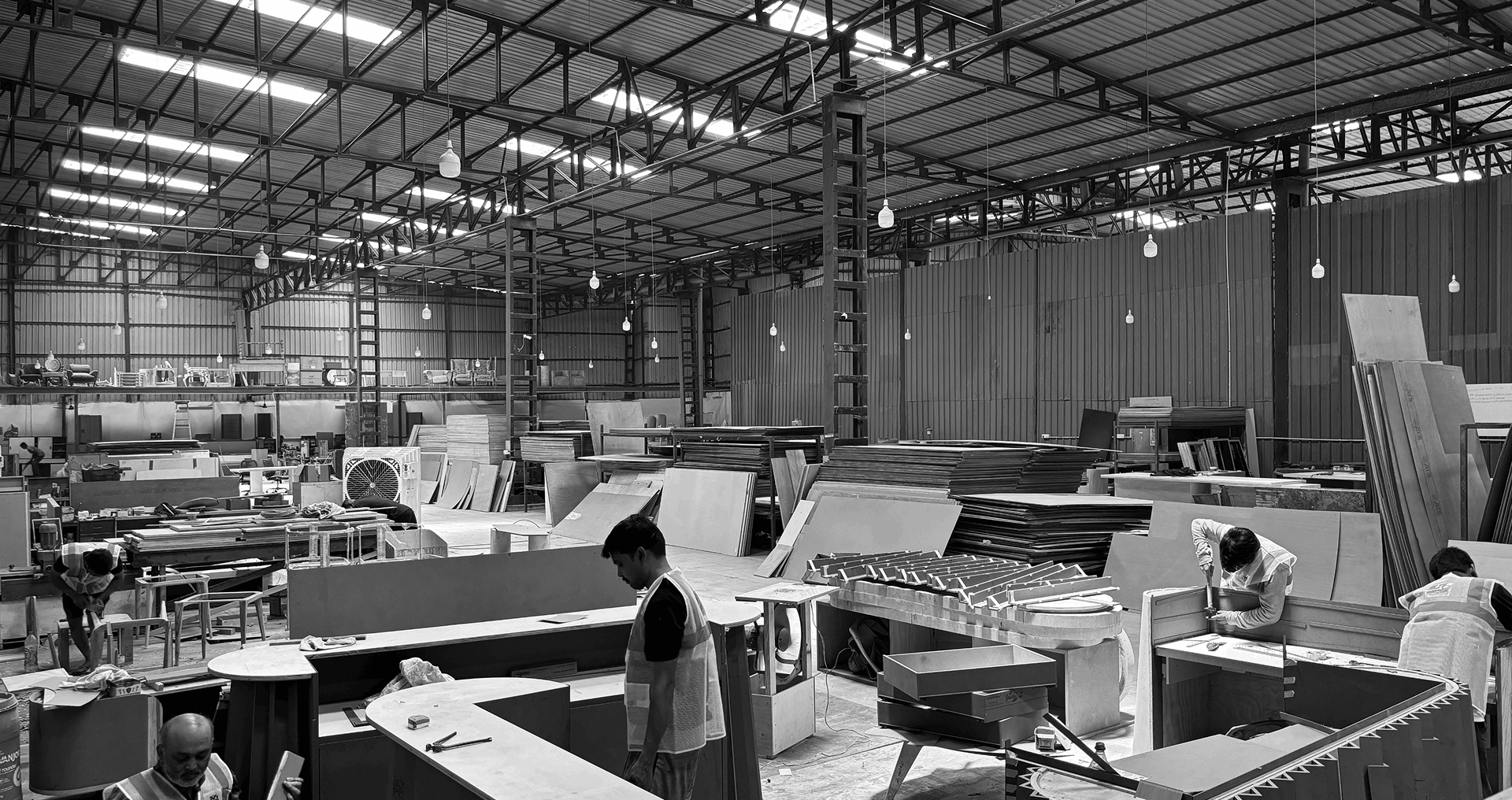 Luxurious living room interior